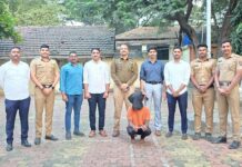 शिरूर पोलीस दलाची उल्लेखनीय कामगिरी.18 गुन्ह्यांचा गुंता सोडवला लाखोच्या चोरीच्या माला सह आरोपी जेरबंद.पोलीस निरीक्षक संदेश केंजळे यांची कामगिरी